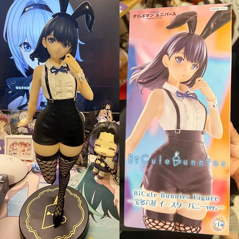 

Оригинальная фигурка Furyu Bicute Bunnies Gridman Universe Rikka Easter Bunny Girl, 28 см, аниме-фигурка, модель, игрушка, подарок на день рождения