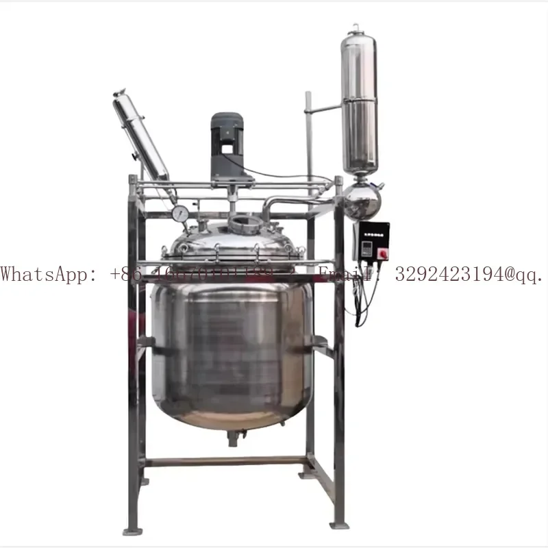 Liquid Soap Mixing Tank Vessel Crystallization Reactor Equipment Chemical Reactor