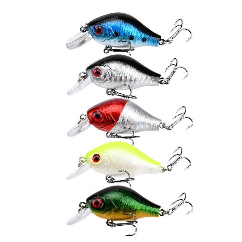 1Pc Crankbait Wobbler Angeln Lockt Schwimmende Isca Kunststoff Harte Künstliche Köder Minnow Pesca Karpfen Angeln Tackle