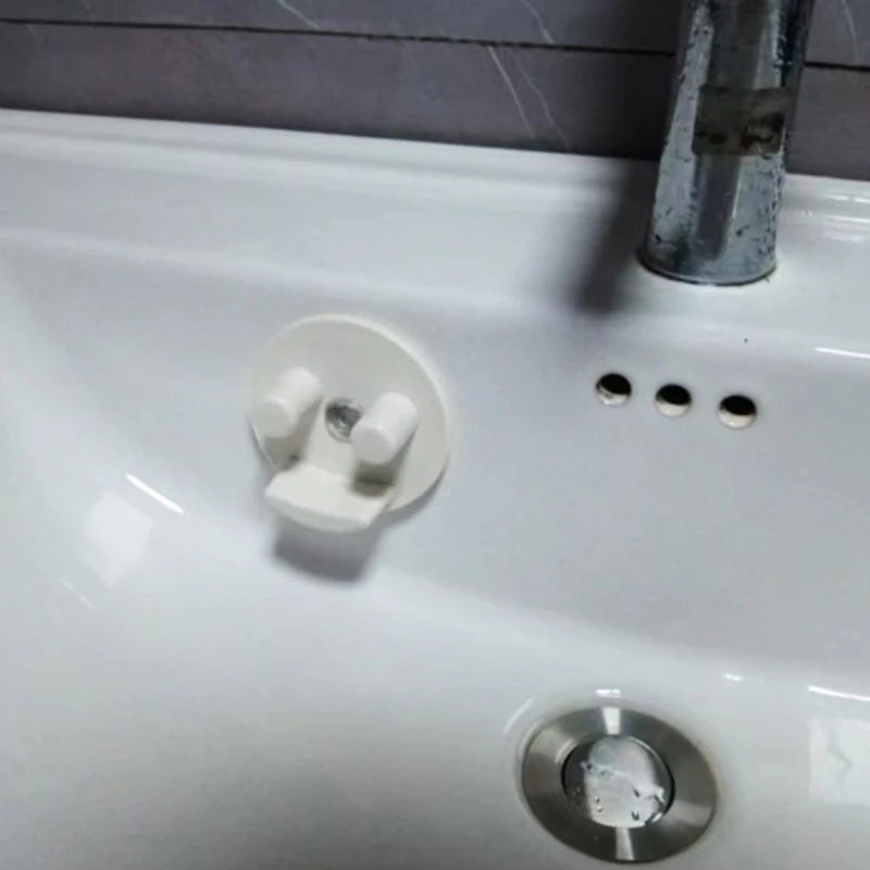Portaspugna ventosa porta spugna viso sorridente per lavello da cucina bagno A0KF
