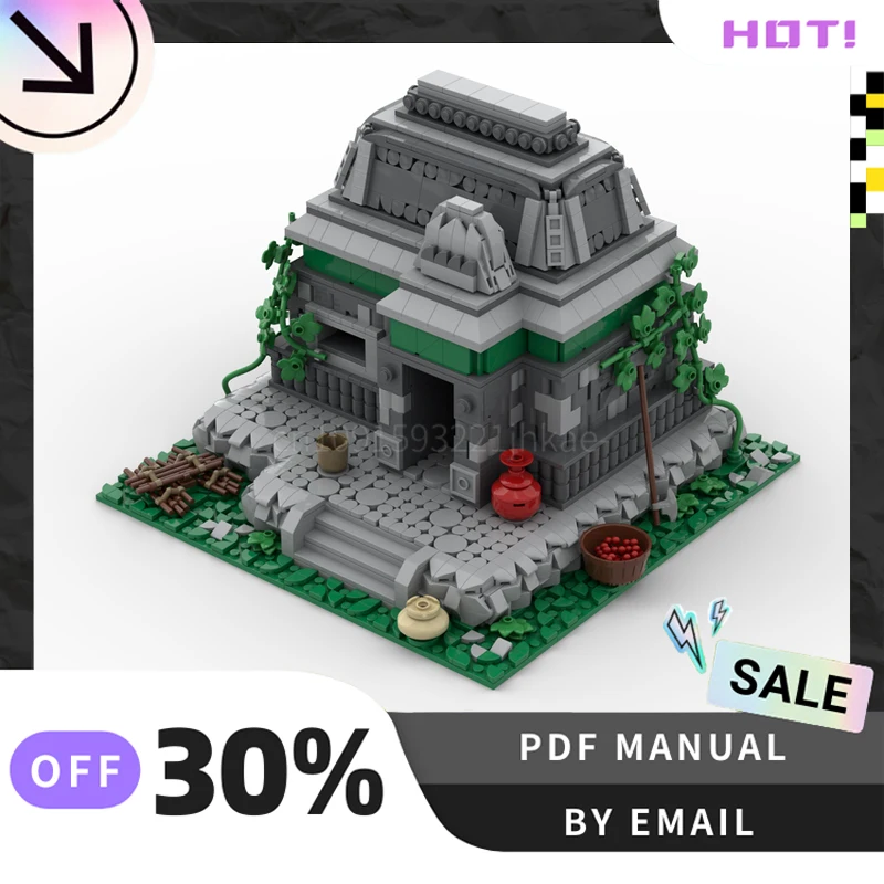 [1970 ชิ้น] ชุดตัวต่อสร้างสรรค์บล็อกอาคารแบบกำหนดเอง MOC Empires House ของเล่น STEM ชุดประกอบแบบ DIY ของขวัญวันเกิด