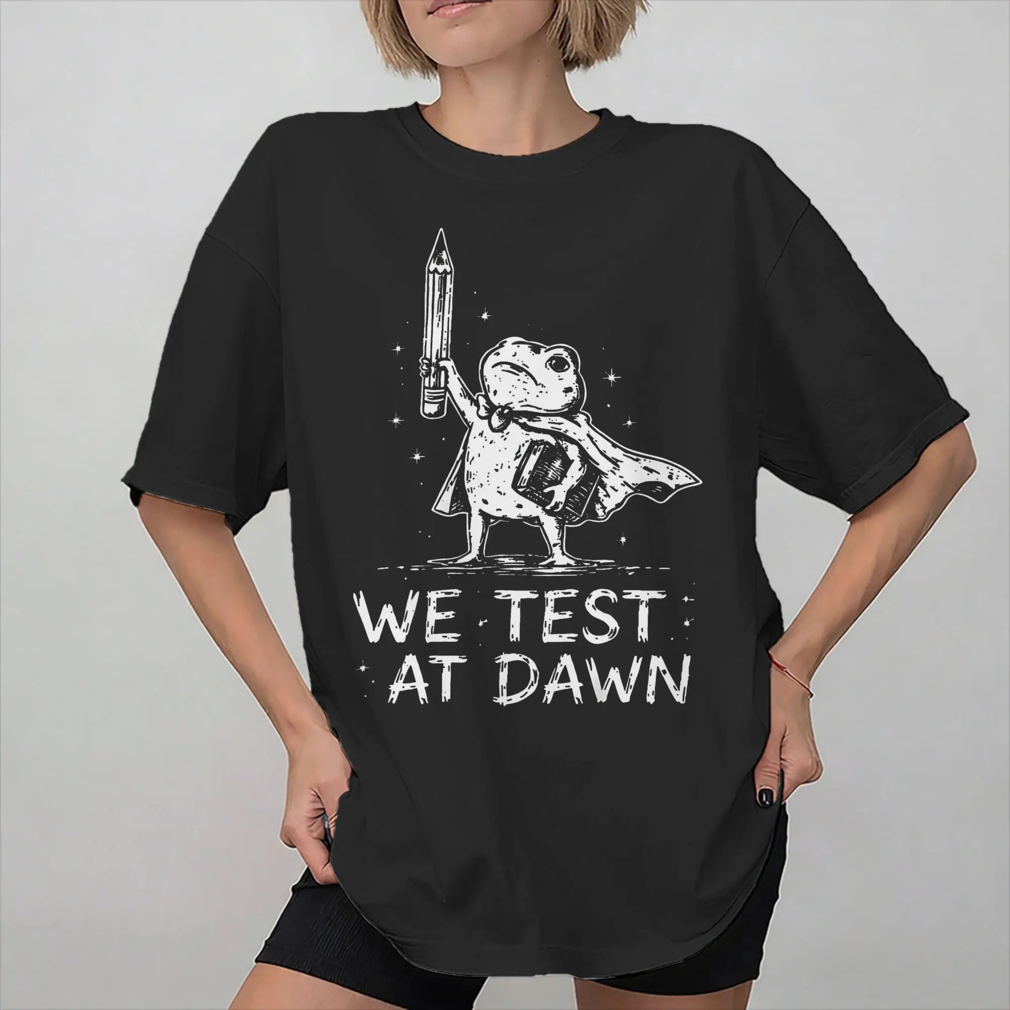 All Seasons WE Test AT Dawn T Shirt for Men Women  Cotton Tee Shirt Short Sleeve Tops