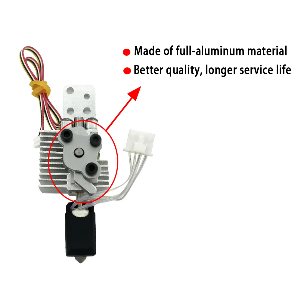 Upgraded Quick Release Hotend Kit Replacement Compatible with Anycubic Kobra S1 S1C Combo 0.2 0.4 0.6 0.8mm Print Head