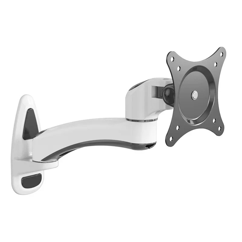 Monitor bracket, wall-mounted industrial computer aluminum alloy FE111W rotary telescopic 27-inch universal hanger