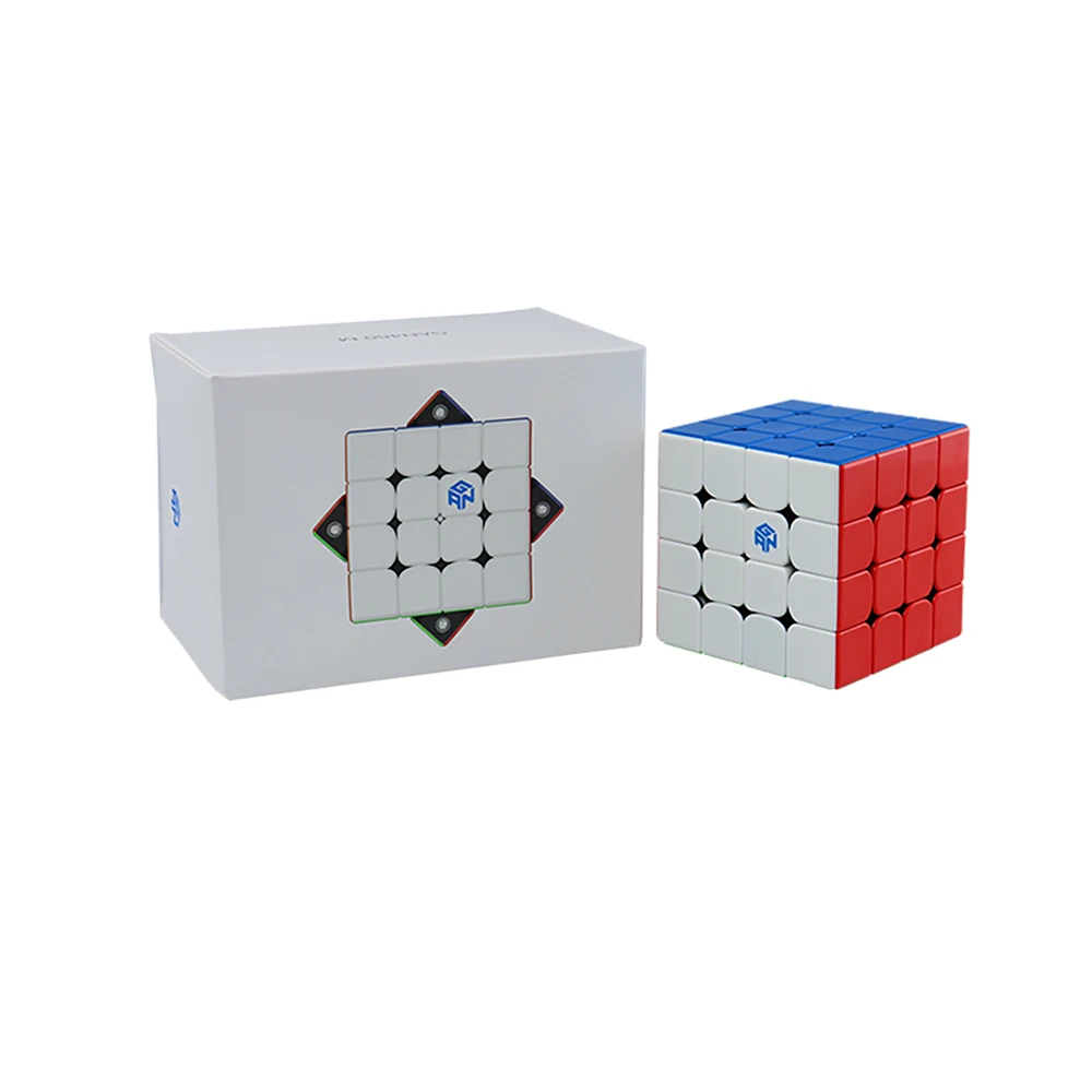 GAN Magnetic Magic Fidget Brinquedos para Ansiedade, Cubo de Velocidade GAN 460 M, Quebra-cabeça 4x4