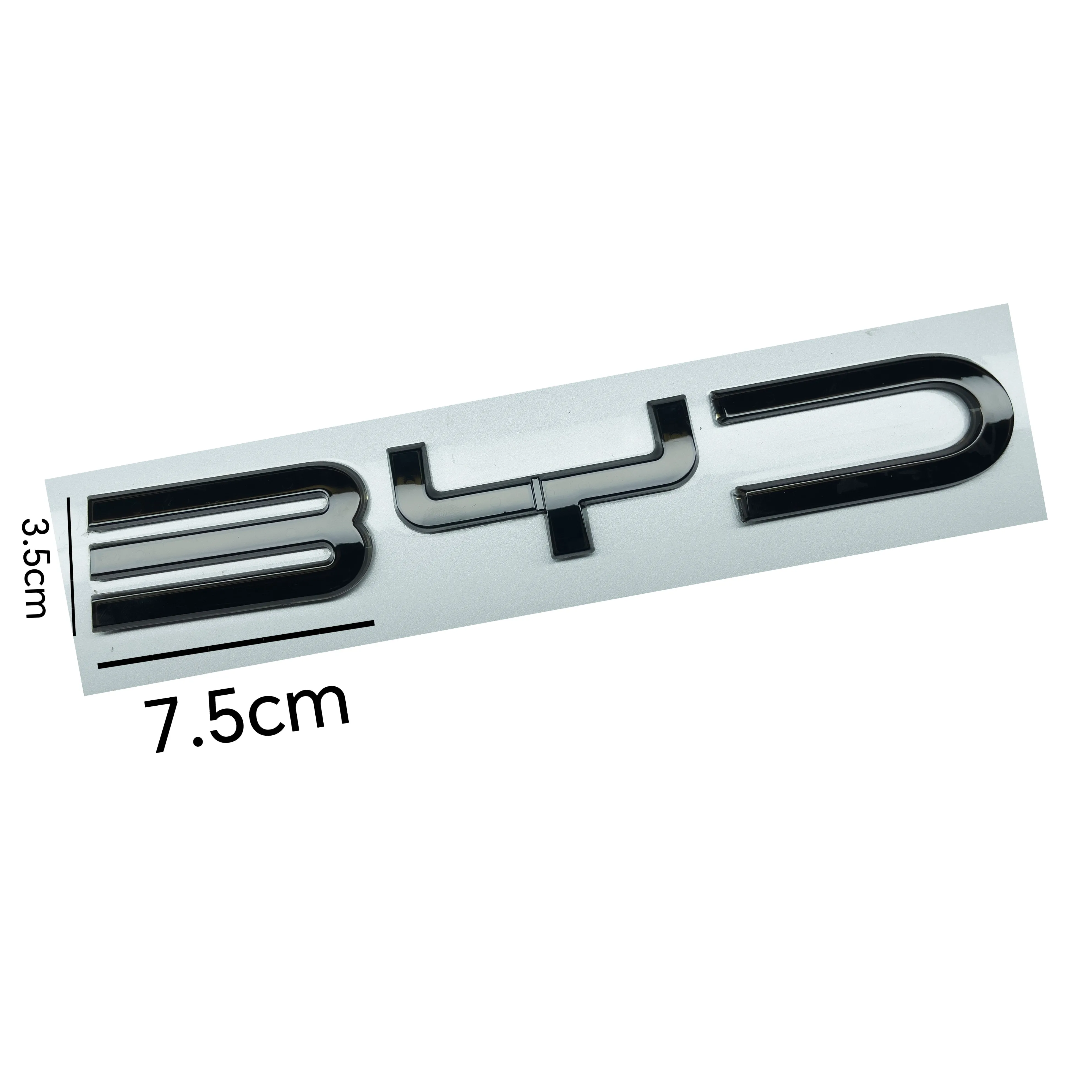 Voor BYD Seal U Sealion 6 5 Seal EV Zwarte voorbumperbadge en achterembleem decoratie sticker auto modificatie accessoires