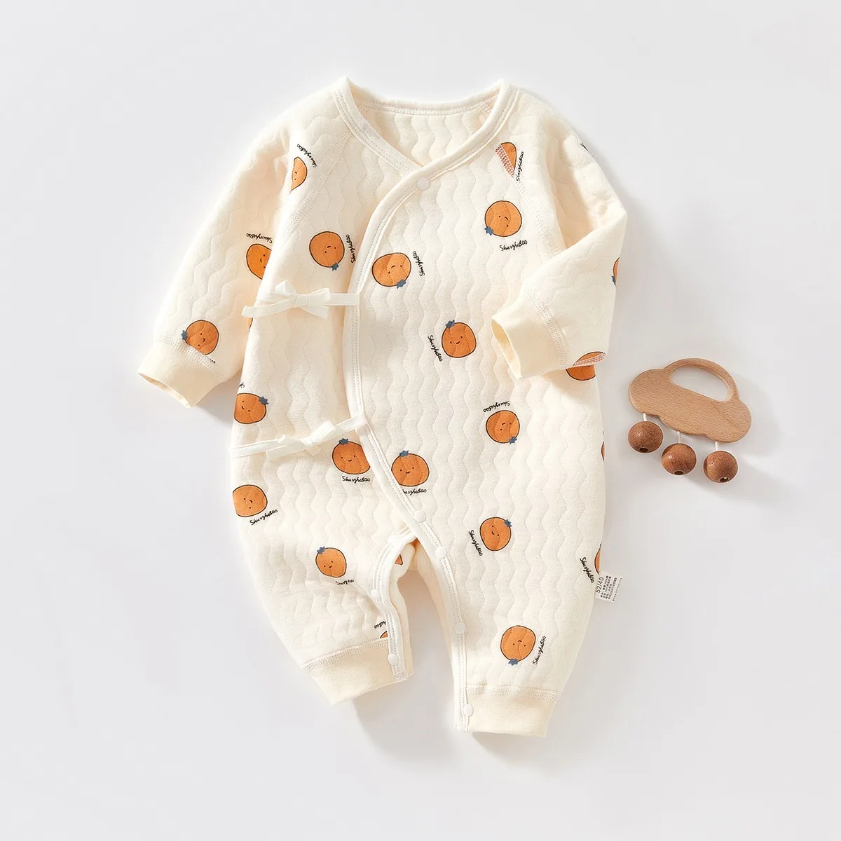 

Ircomll 0-6 Months Newborn Baby Rompers 100% Cotton Long Seeve Girls Boys Clothing Velcro Strap Cute Newborn Baby Jumpsuit