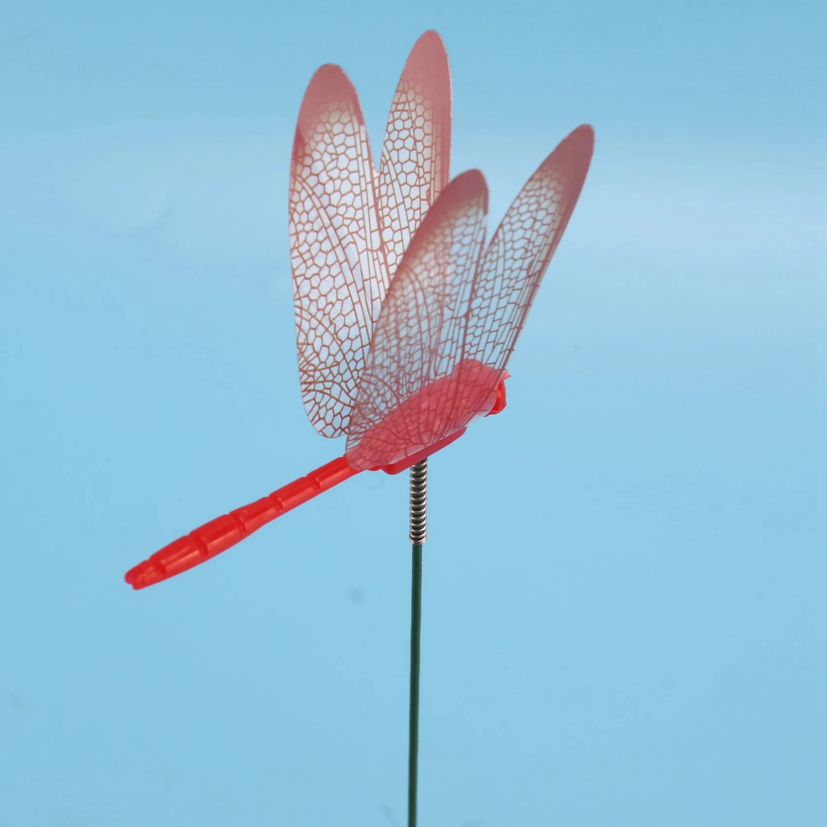 DT19-40 Pieces Garden Butterflies Stakes And 8 Pieces Dragonflies Stakes Garden Ornaments For Yard Patio, Totally 48 Pieces