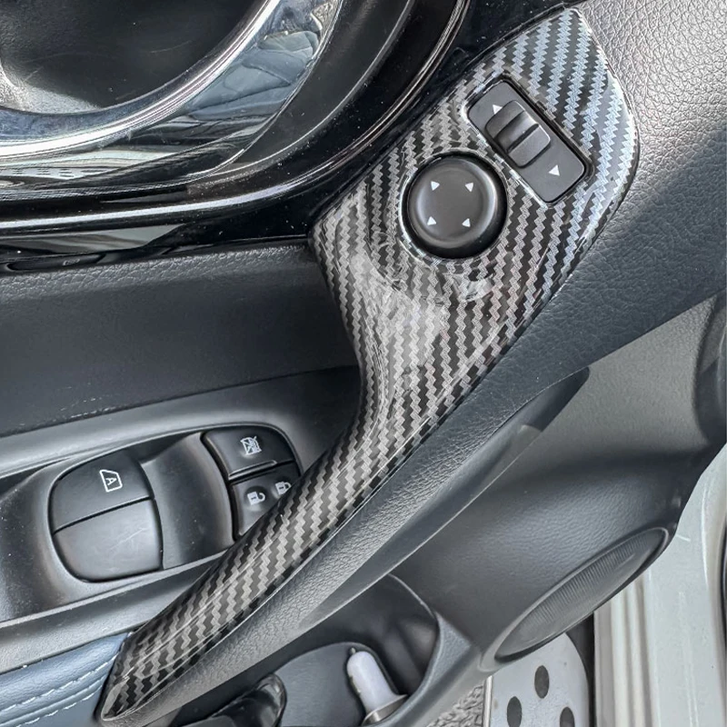 

Для Nissan Qashqai 2024 2025, внутренняя ручка двери автомобиля, панель, декоративная полоса, аксессуары для украшения салона автомобиля, материал ABS