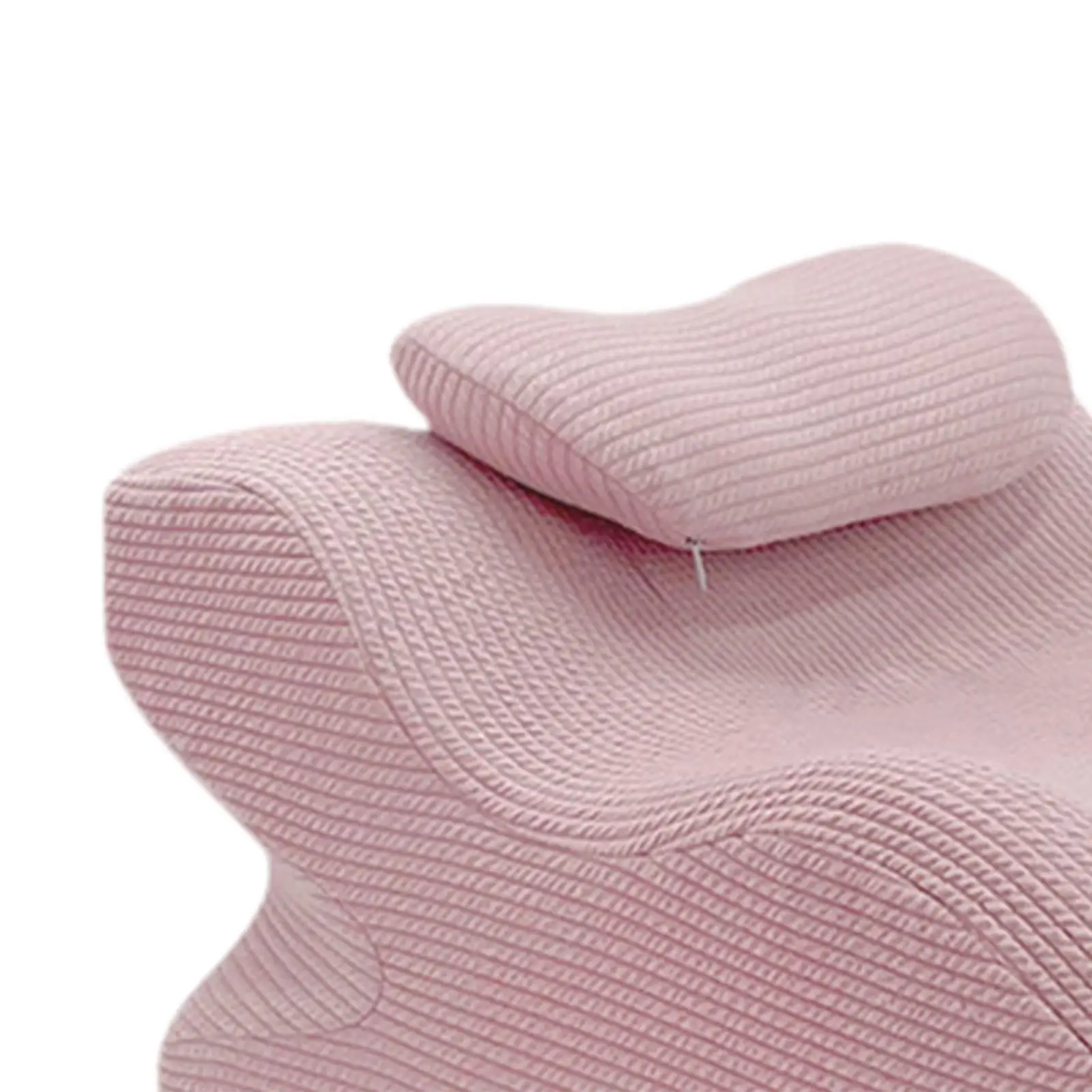 Adult Prone Sleeping Pillow Memory Foam Ergonomic Face Down Support Washable Cover for Home Bed Reading