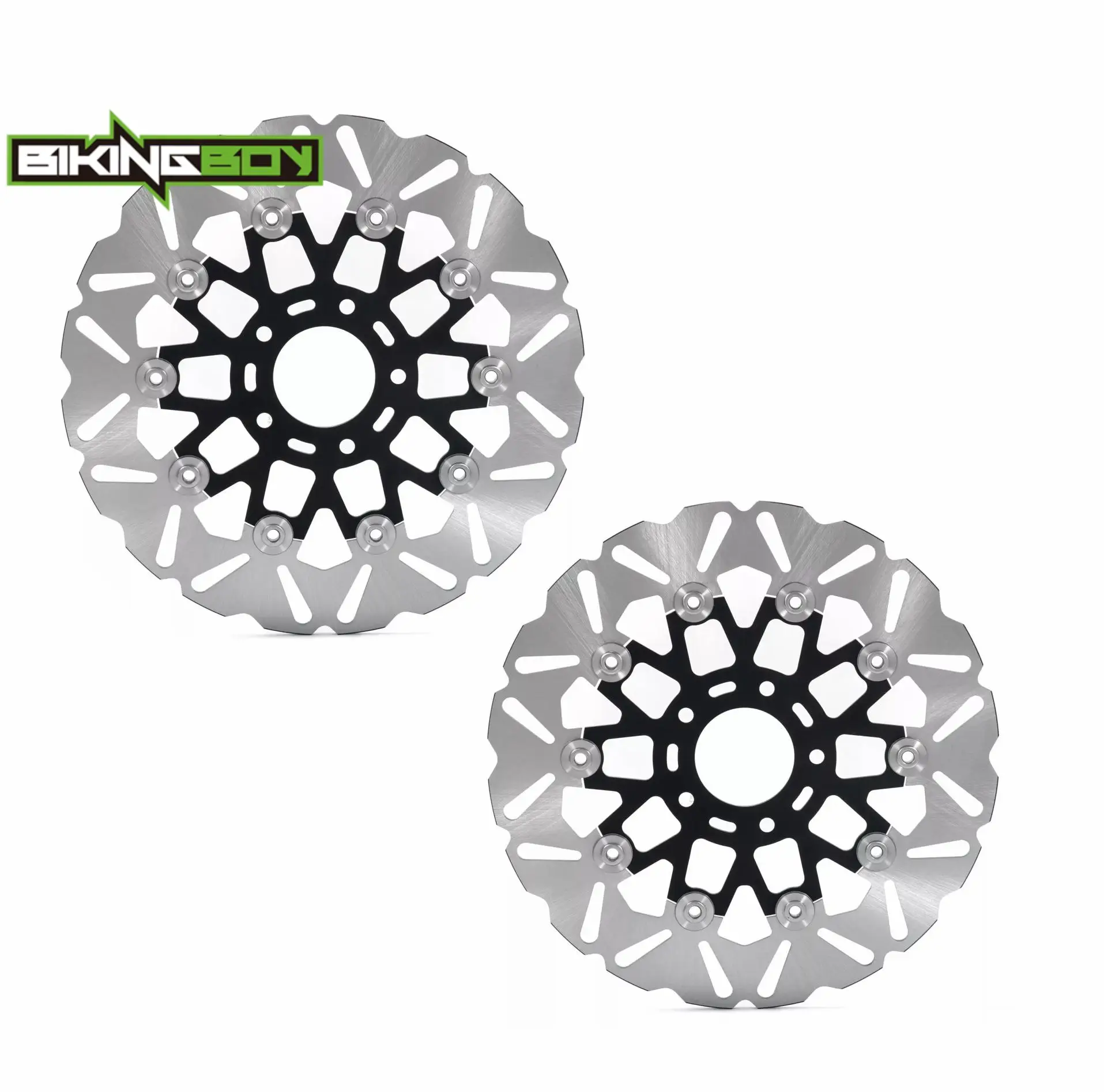 Front Brake Discs Disks Rotors Sportster XL1200R 04-08 06 07 XL1200S 00 01 02 03 XL883R 05-13 XR1200 08 09 10 XR1200X 10 11 12