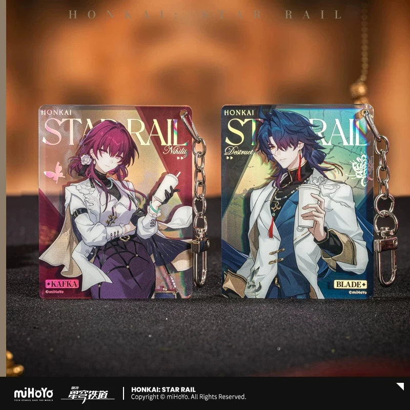 Official miHoYo Honkai: StarRail Authentic “Train Journey” Series Character Merchandise Acrylic Keychains Accessories & Gifts 2