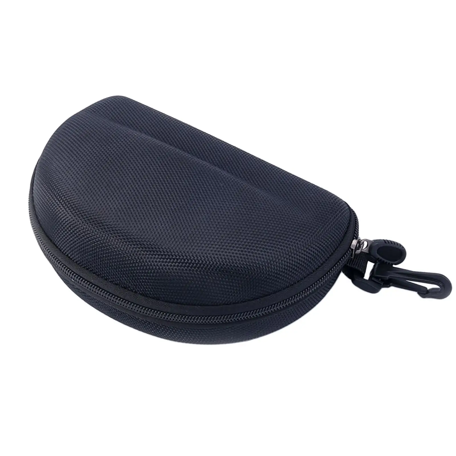 Semi Hard Glasses Case Glasses Bag with Handy Belt Clip Soft Eyeware Pouch Zipper Eyeglasses Frame Box for Garden Unisex