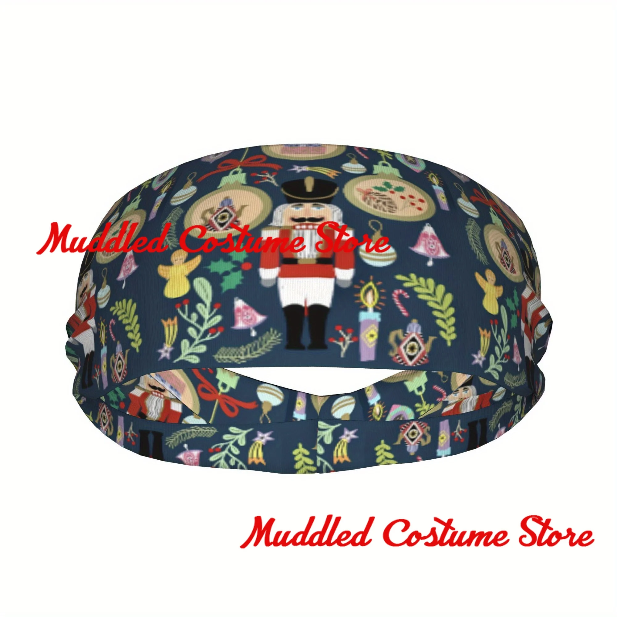 

Спортивная повязка на голову «Щелкунчик», повязка на голову, повязки на голову, поглощающие пот повязки на голову, подходят для бега, йоги, фитнеса, футбола