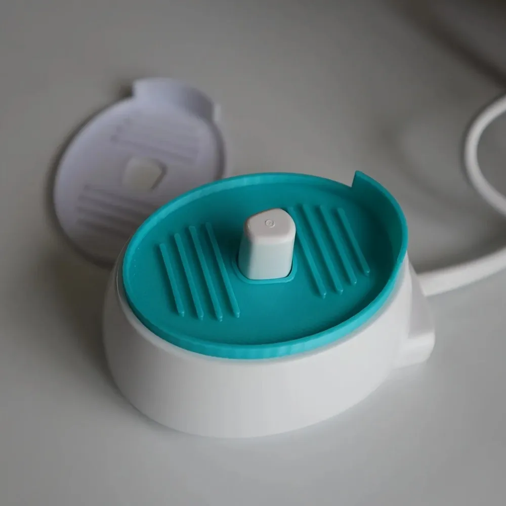 2pcs Electric Toothbrush Charging Base Protective Mat for Draining Base Free from Dirt And Residue