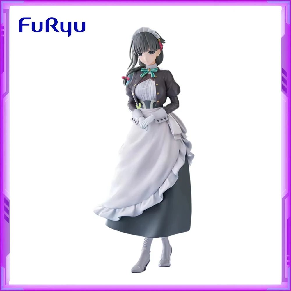 Original FuRyu Trio-Try-iT TTI คุณเป็นนางสาว Servant นางสาว Servant PVC อะนิเมะตัวเลข Action Figure ของเล่นคริสต์มาสของขวัญ