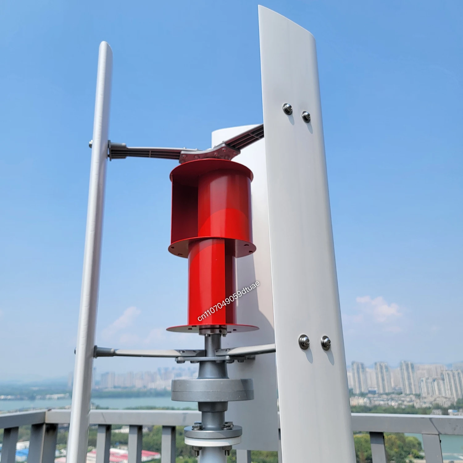 Wind Turbine Generator 5000W 6000W 7000W 12v 24v 48v Vertical Axis Permanent Maglev Windmill MPPT Controller Free Energy Low Rpm