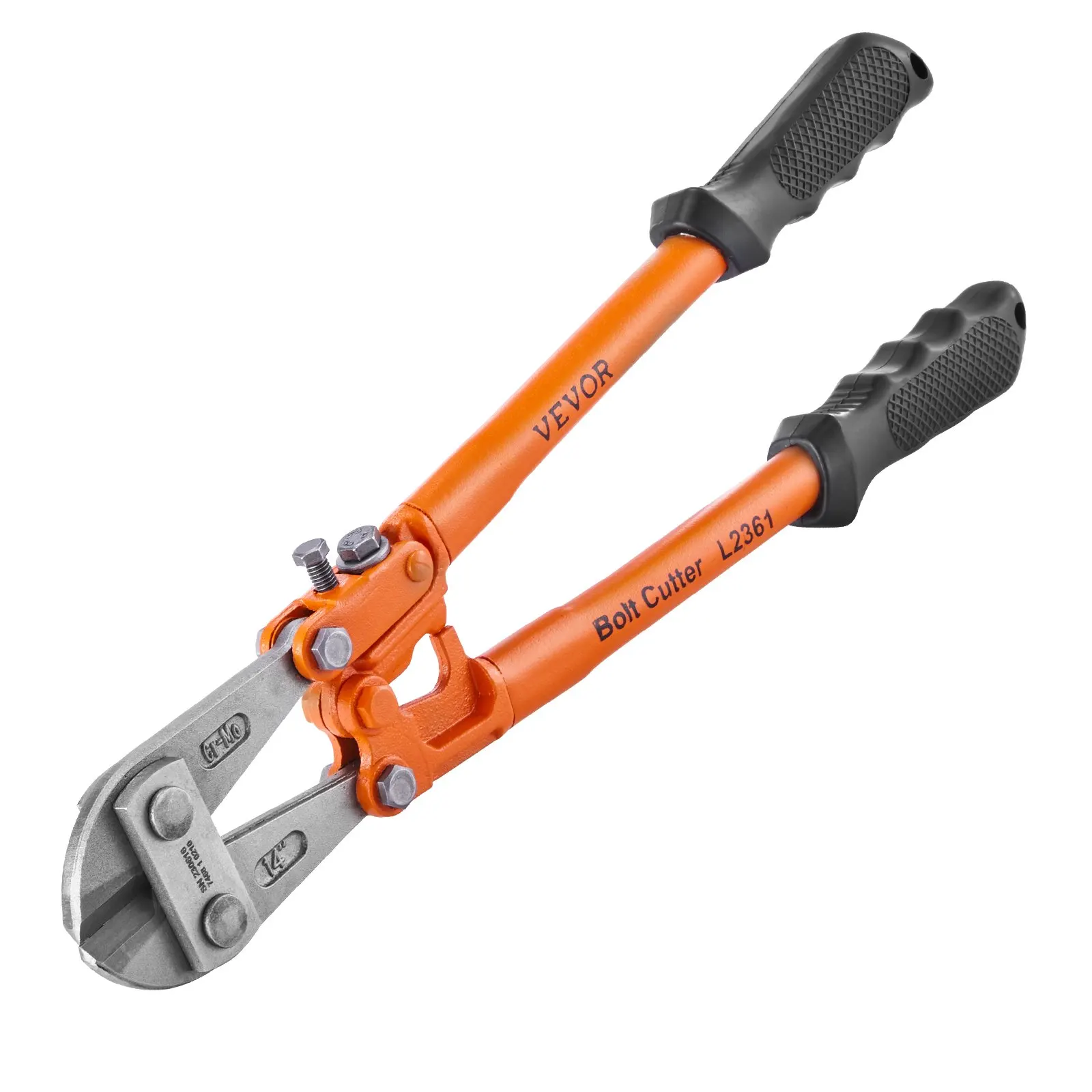 VEVOR Bolt Cutter 8in/14in/18in/24in Lock Cutter Bi-Material Handle with Soft Rubber Grip Chrome Molybdenum Alloy Steel Blade