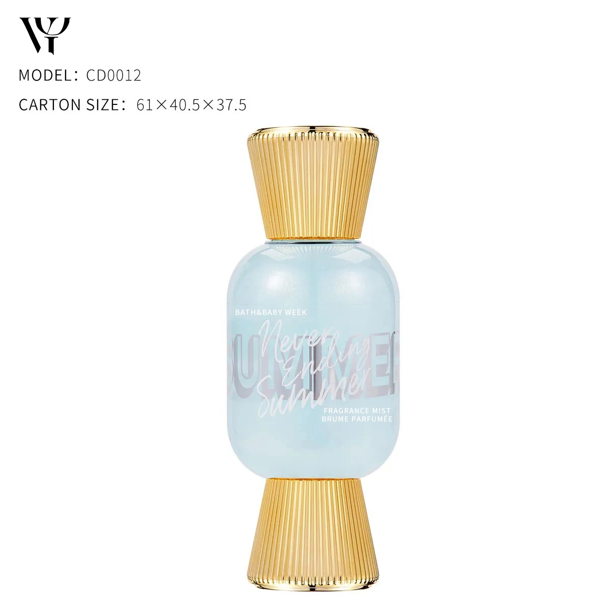 BATH&BABYWEEK vanilleparfum lichaamsmistjes Vendño ura Oude Vasteland China Geen