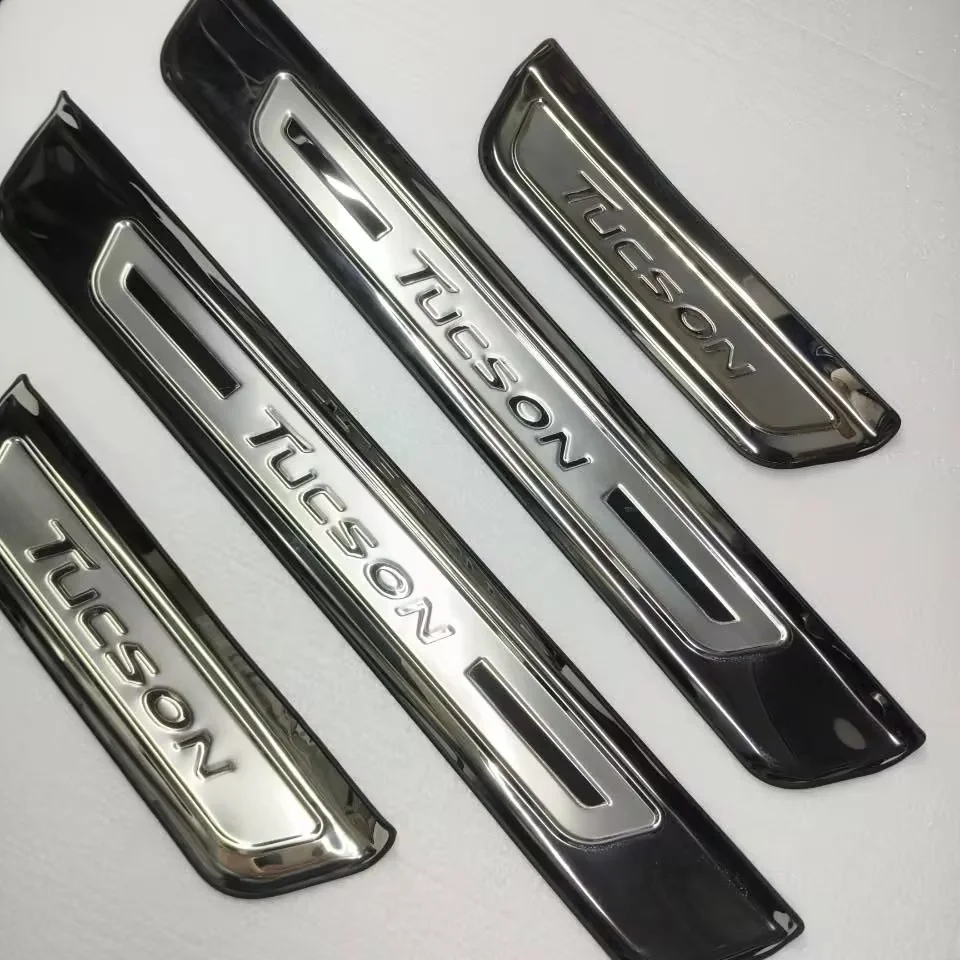

for Hyundai Tucson 2015 2016 2017~2020 High quality stainless steel Welcome Pedal Trim scuff plate/door sill Car Accessories
