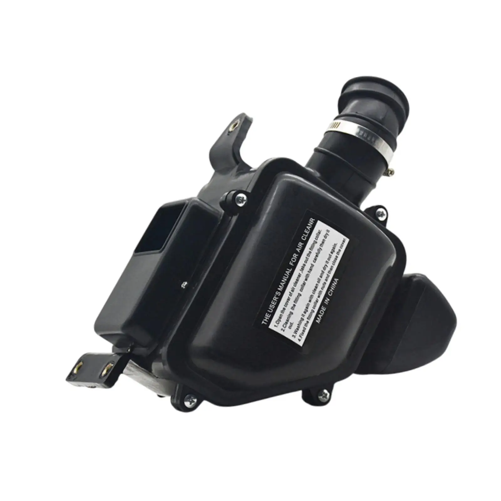 Air Filter Cleaner Box Housing Motorbike Easy Installation Part Repair Spare Maintenance Replacement Assembly for CG-125