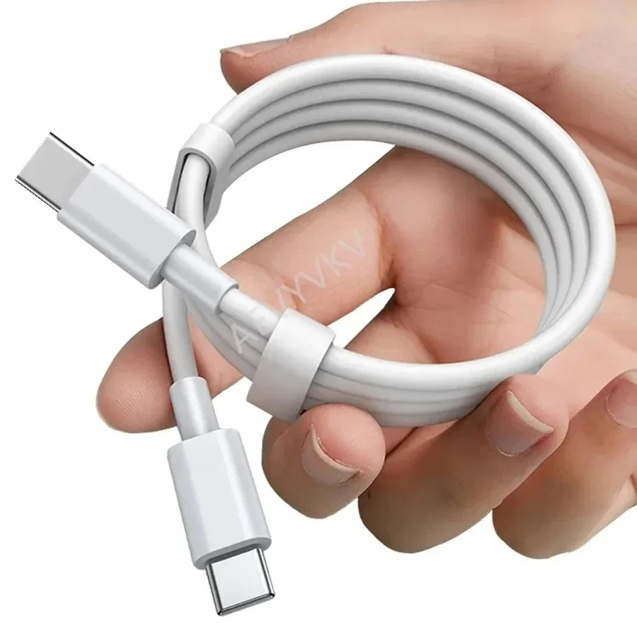 10PCS 1M C to C USB C to USB-C PD Type c Cable Charger Cables For Samsung S23 S24 Xiaomi Huawei Android phone With Box