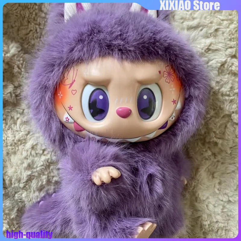 

High Quality Zimomo 38cm Medium Leader Angel DIY Labubu Plush Toy Stuffed Animal Collectible Vinyl Doll Soft Fabric Toys
