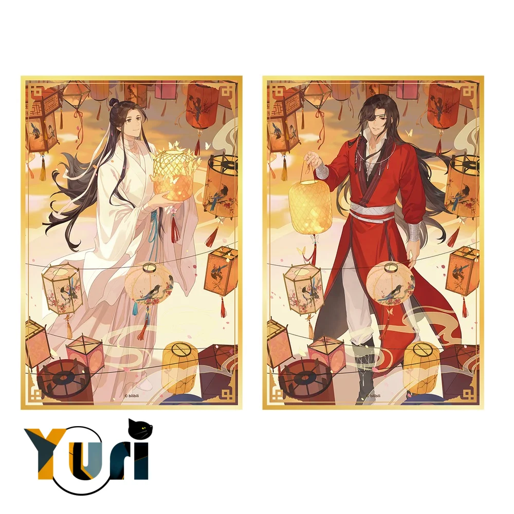 

Аниме Tian Guan Ci Fu TGCF Hua Cheng Xie Lian BL мультфильм Shikishi дисплей аксессуары официальный реквизит для косплея милый C