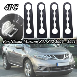 4pc Car Door Lock Buffer Damping Shock Absorber For Nissan Murano Z51 Z52 Deadener Replacement Accessories 2009 2010 2011 2021