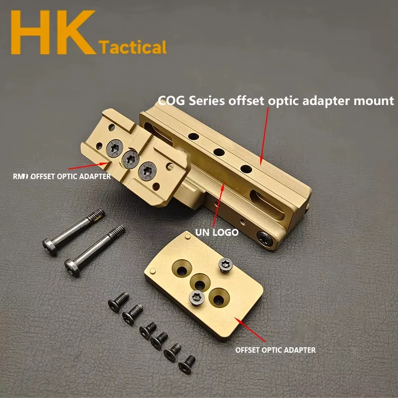 

Крепление серии Airsoft Tactical Fast COG со смещенным оптическим основанием RM и набором адаптерных пластин для охоты TA31 TA11 ACO VCO