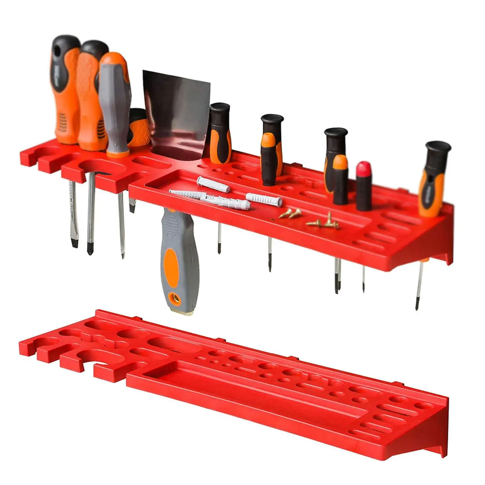 Tool Organization Container Durable ABS Modular Board Organizer for Home Garage Wall Storage Solutions