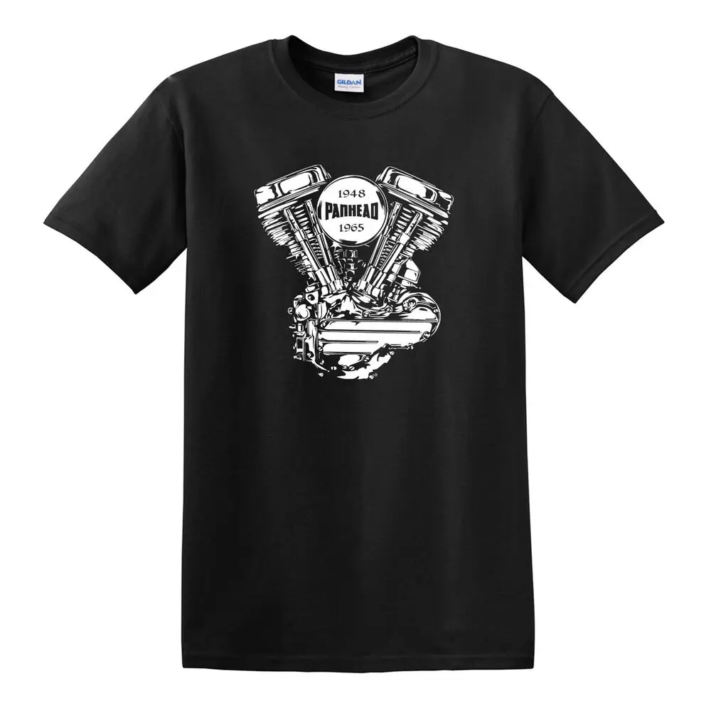 

PANHEAD Yrs Engine T-SHIRT - Harley Biker High Quality 100%Cotton Short Sleeve