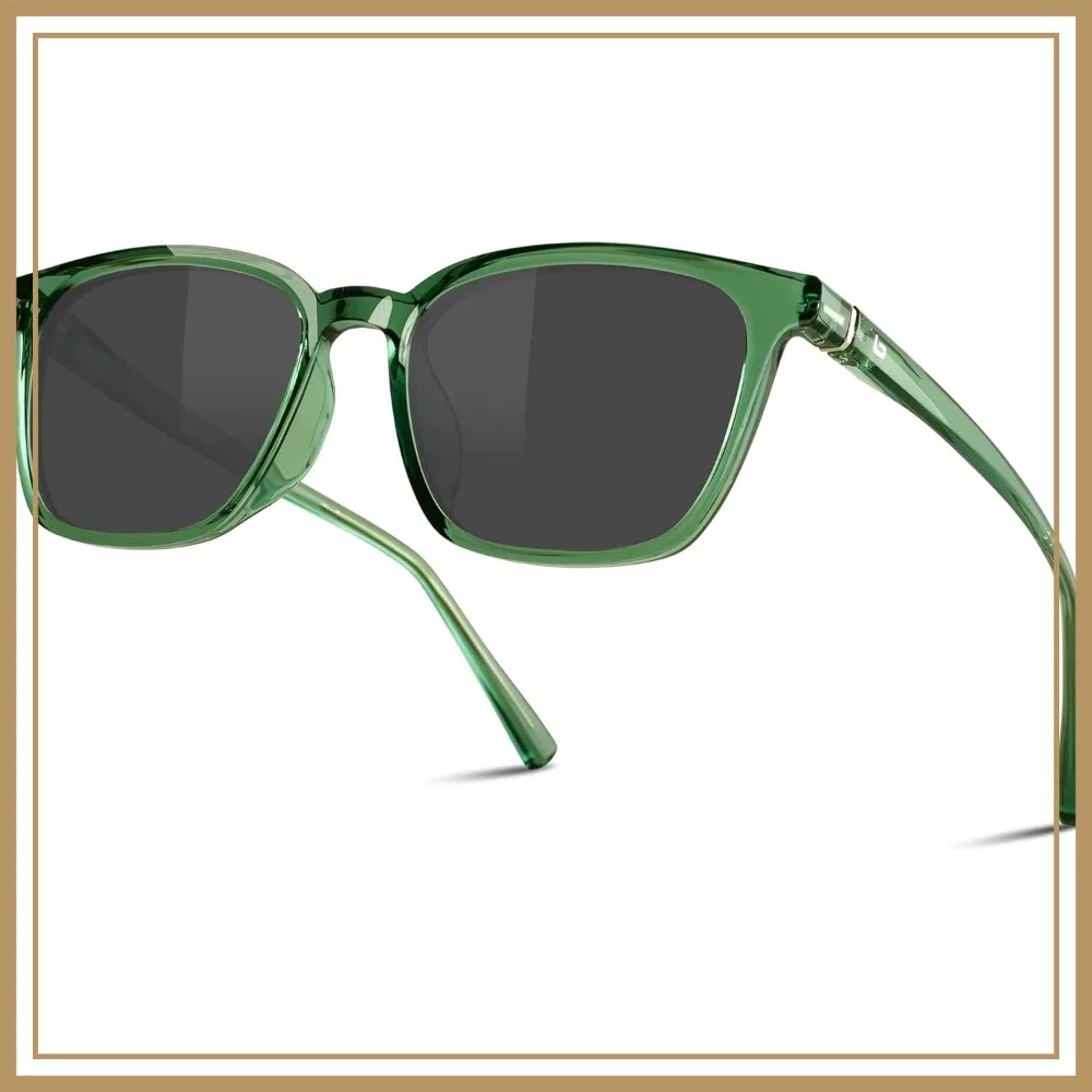 

Scratch-Resistant Polarized Sunglasses with Corning Glass Lenses for Superior Clarity and UV Protection