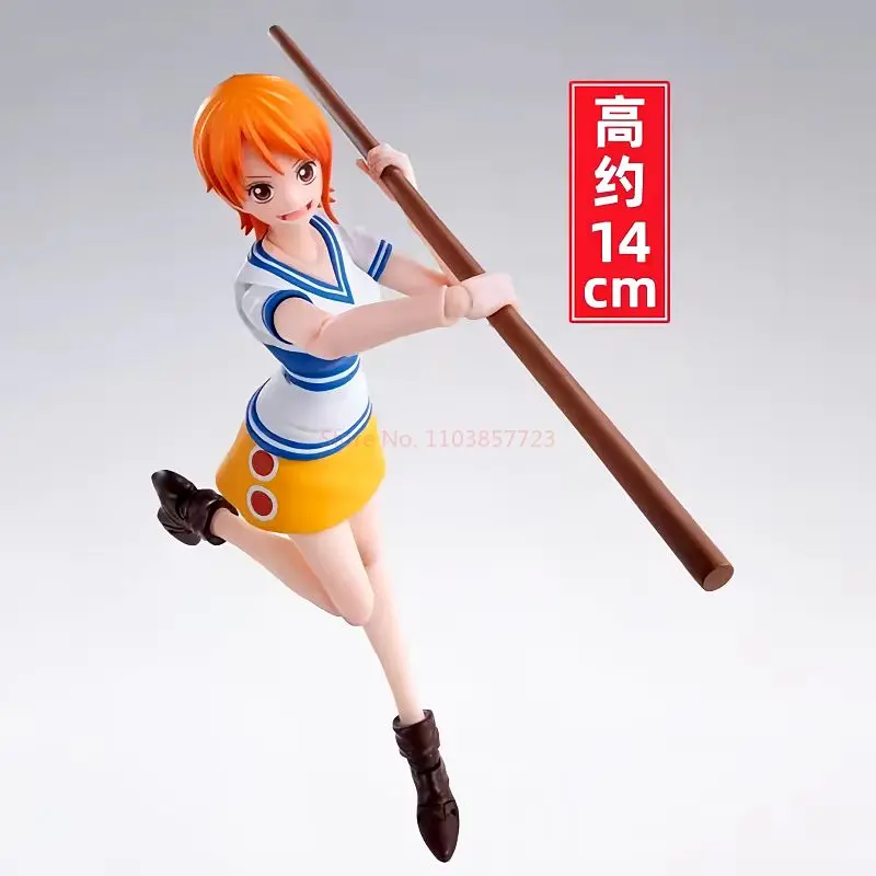 ใหม่ 100% Original Bandai Shf Sh Figuarts One Piece Nami โรแมนติก Dawn Action Figures ของเล่น Figura คอลเลกชันของขวัญ