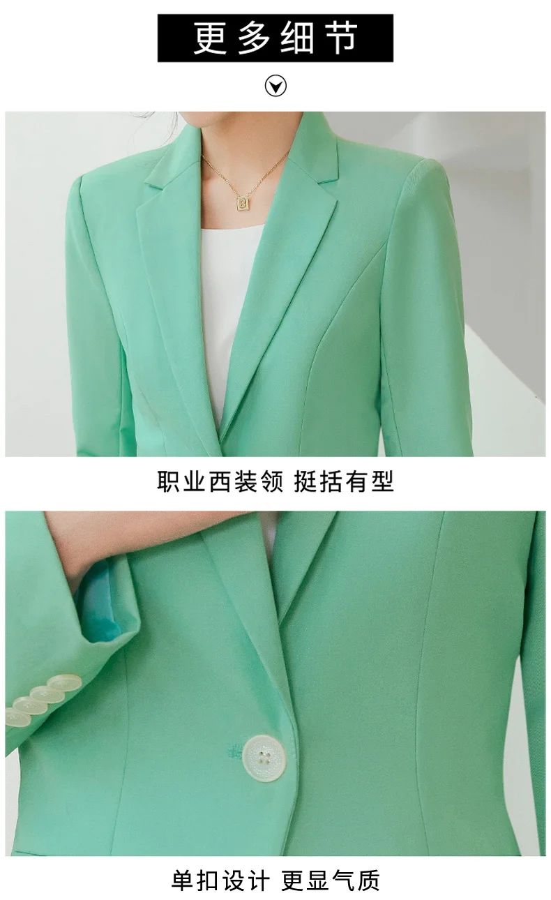 AIyssa-Long-Sleeved Blazers for Women, Fashionable and Elegant, Spring and Summer, New, 2024