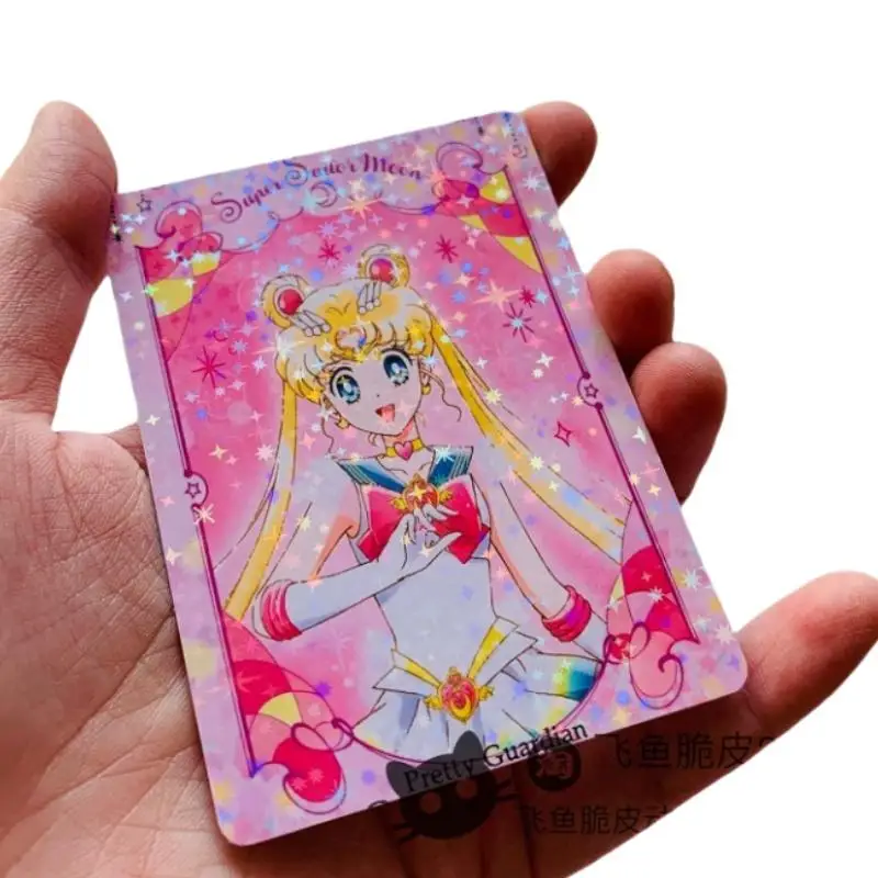 Сейлор Мун Флэш-карта Usagi Tsukino Mizuno Ami Kino Makoto Aino Minako Diy 10 листов аниме периферийные игровые коллекционные карты подарок