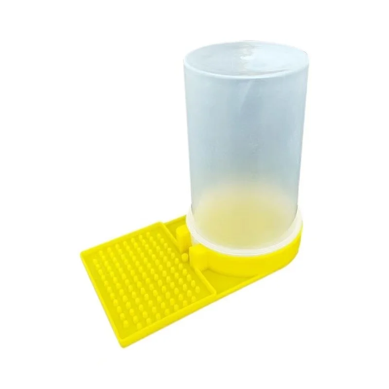 10 Pack 500ml Plastic British Beehive Entrance Feeder Bee Waterer Beekeeping Tool