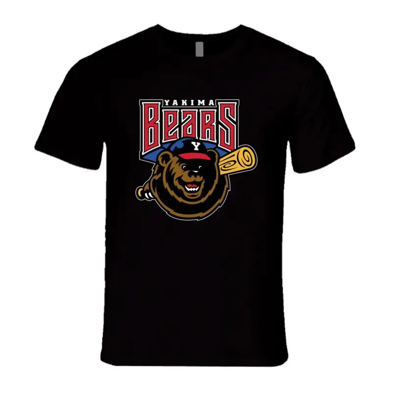 Camiseta de beisebol menor da Liga do Noroeste de Yakima Bears