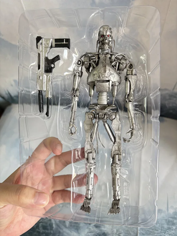 NECA The Terminator Endoskeleton T-800 PVC-Actionfigur The Terminator 2 Sammlermodell Spielzeug Bewegliche Montagepuppe – Detail 3