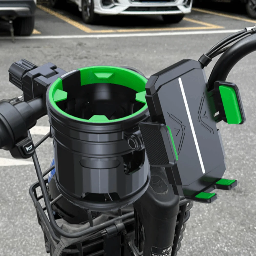 3 In 1 Baby Stroller Cup Holder Multi-functional Rotation Phone Holder Universal Non Slip Bicycle Cart Bottle Rack Baby Stroller