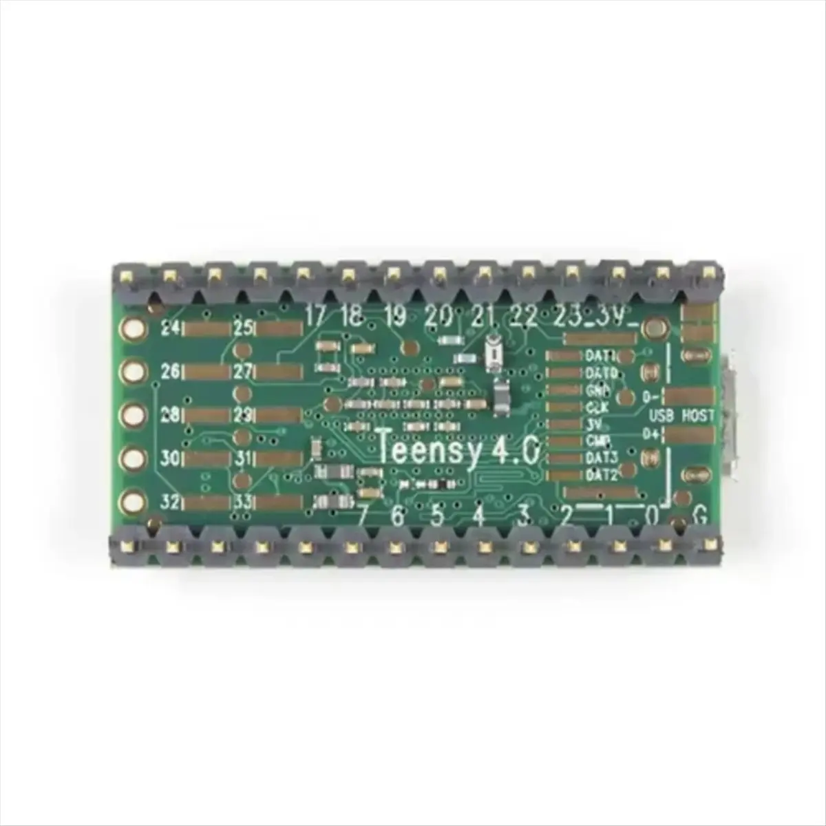 

(A32M) 1 шт. Плата разработки DEV-16997 Teensy 4.0 с разъемами IMXRT1062 600 МГц, паянные контакты