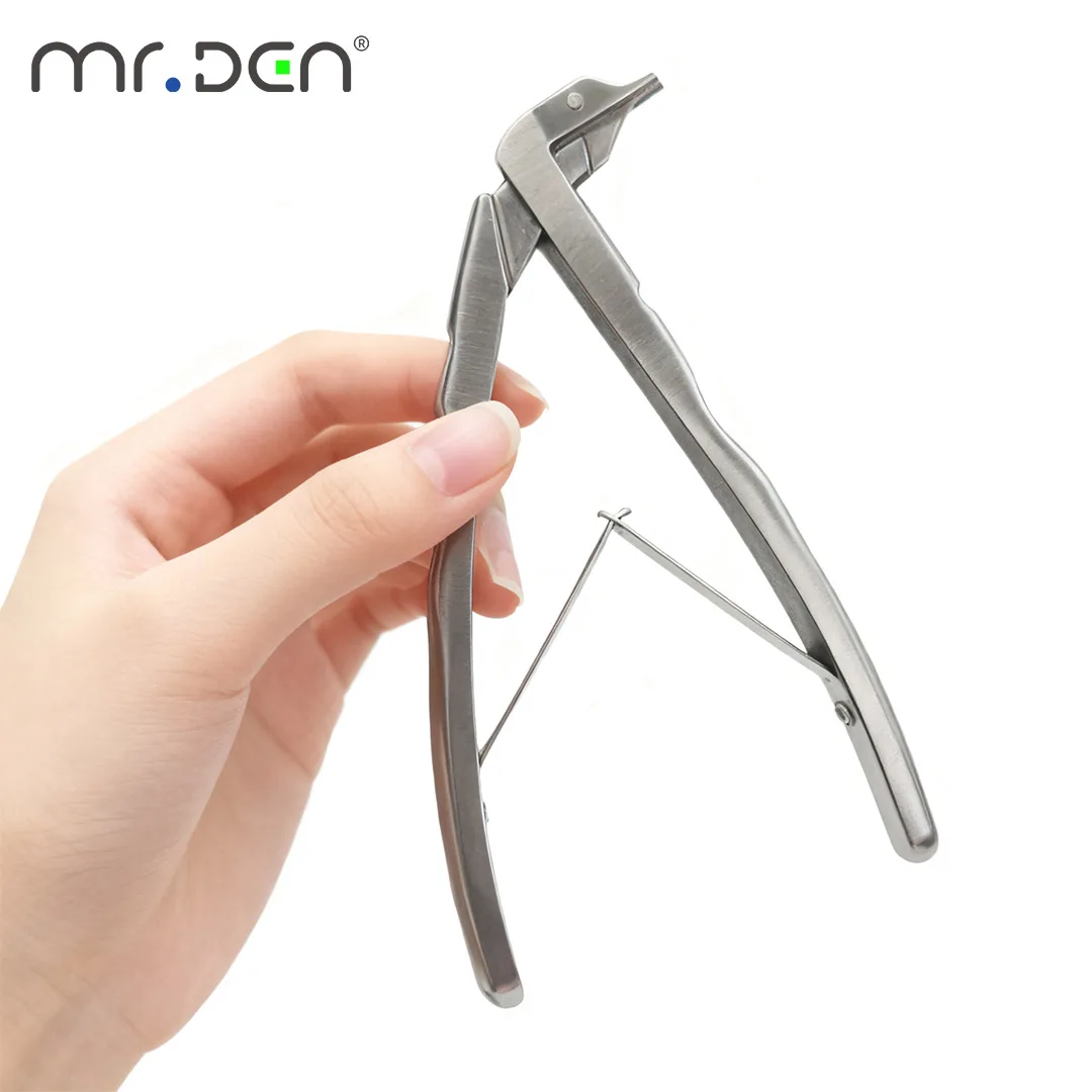 MR DEN Professional Dental Crown Remover Tool Stainless Steel Oral Crown Breaker for Dentist Lab Teeth Restoration Procedures