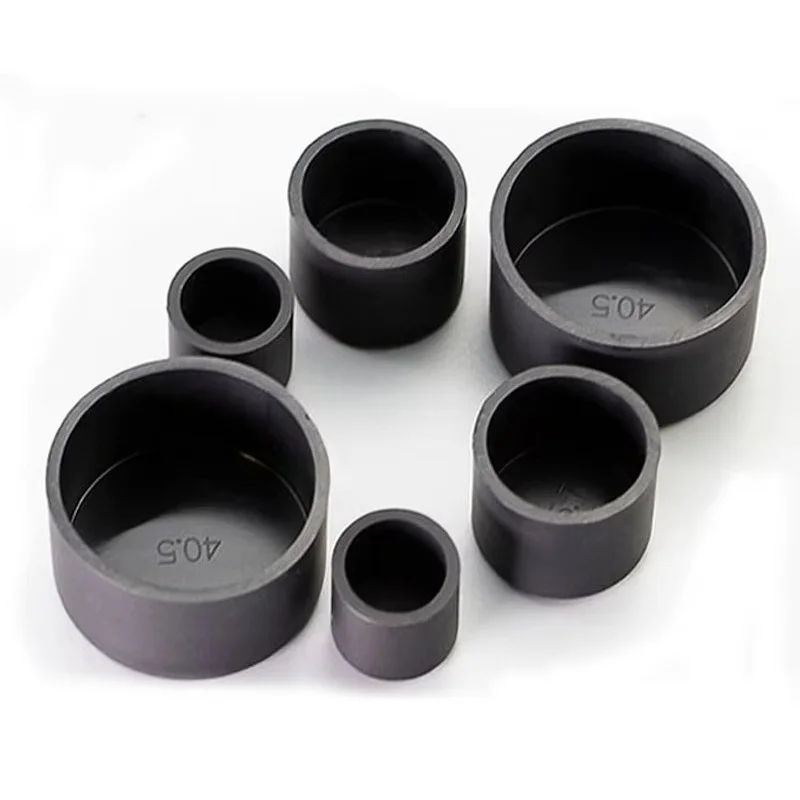 Silicone Round End Cap 3‑102.5mm Dust Seal Stopper Pipe Tube Insert Cover Gasket for Furniture Table Chair Legs Bolt Protection