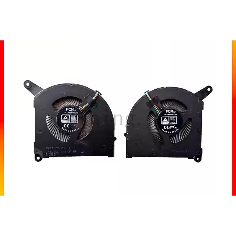 New fan for GIGABYTE AERO 16 17 YE5 XE5 RP86YE RP87YE5 FP2F FP2D