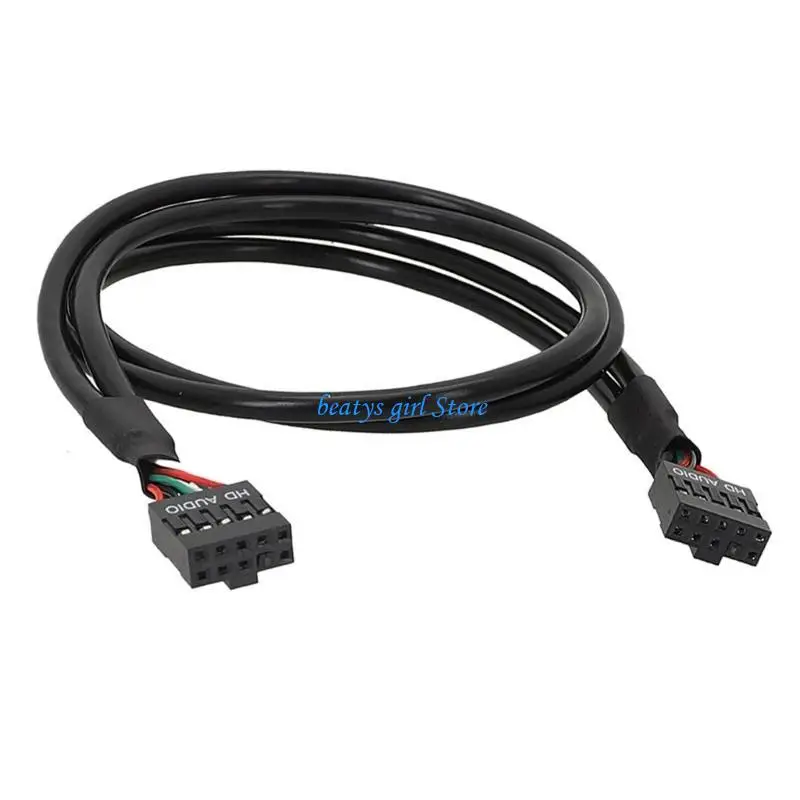 C7AB 9pin Extension Cable  Header Female to Female Extension Cord Multiplier
