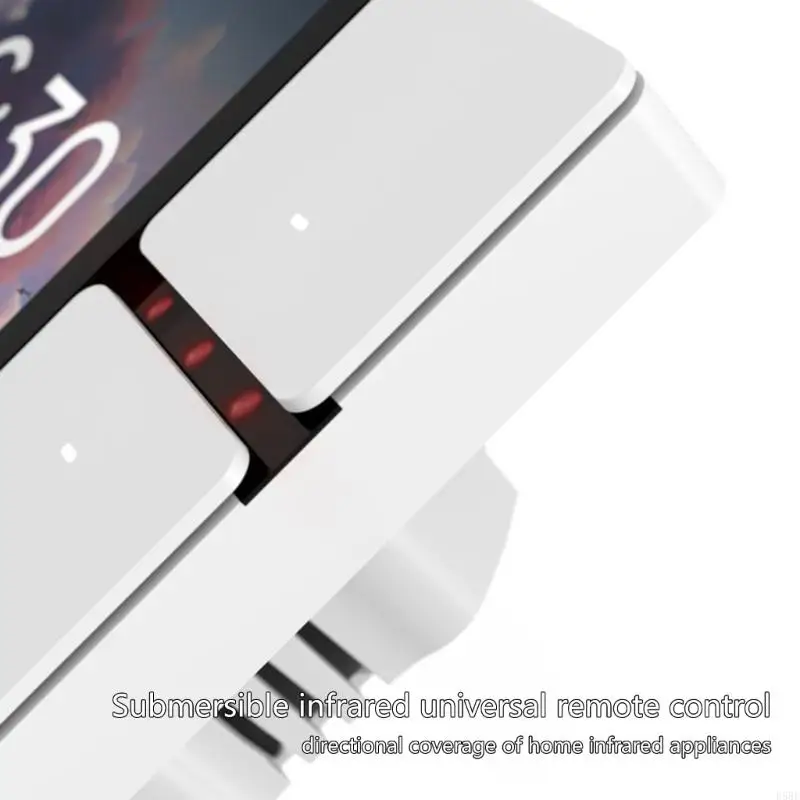 E5BE 3,5 polegadas Painel interruptores parede com cena inteligente Hub 3 Relés Botão físico