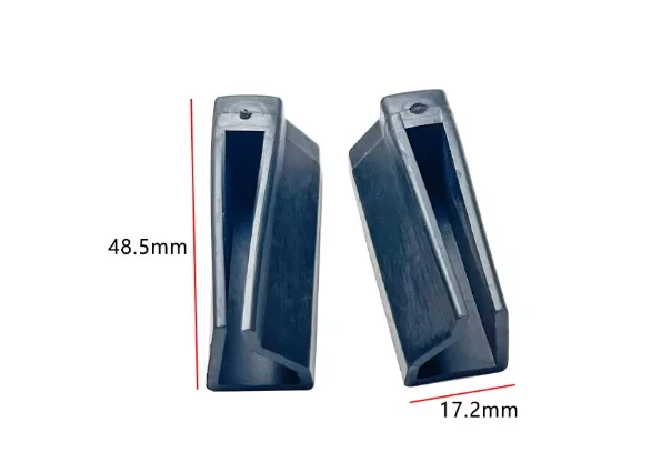 Tile Pressure Adhesive Sleeves - 2 Pairs of Rubber AB Pressure Feet for Protection Against Tile Imprints