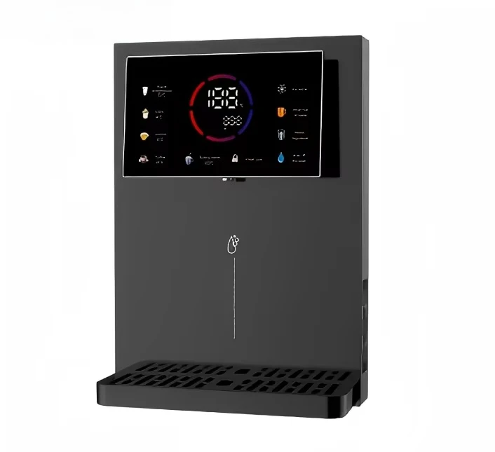 

Electric Wall Mounted Hot/Cold Water Dispenser with Purifier Plastic Housing Heating Fill & Touchscreen for Hotel & Home Use