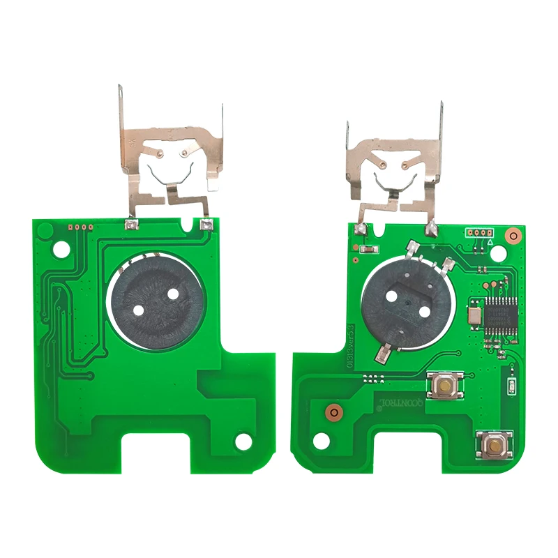 XNRKEY-llave de coche remota con 2 botones, entrada sin llave, tarjeta inteligente PCF7947/Chip ID46, 433Mhz, para Renault Laguna Espace 2001-2009