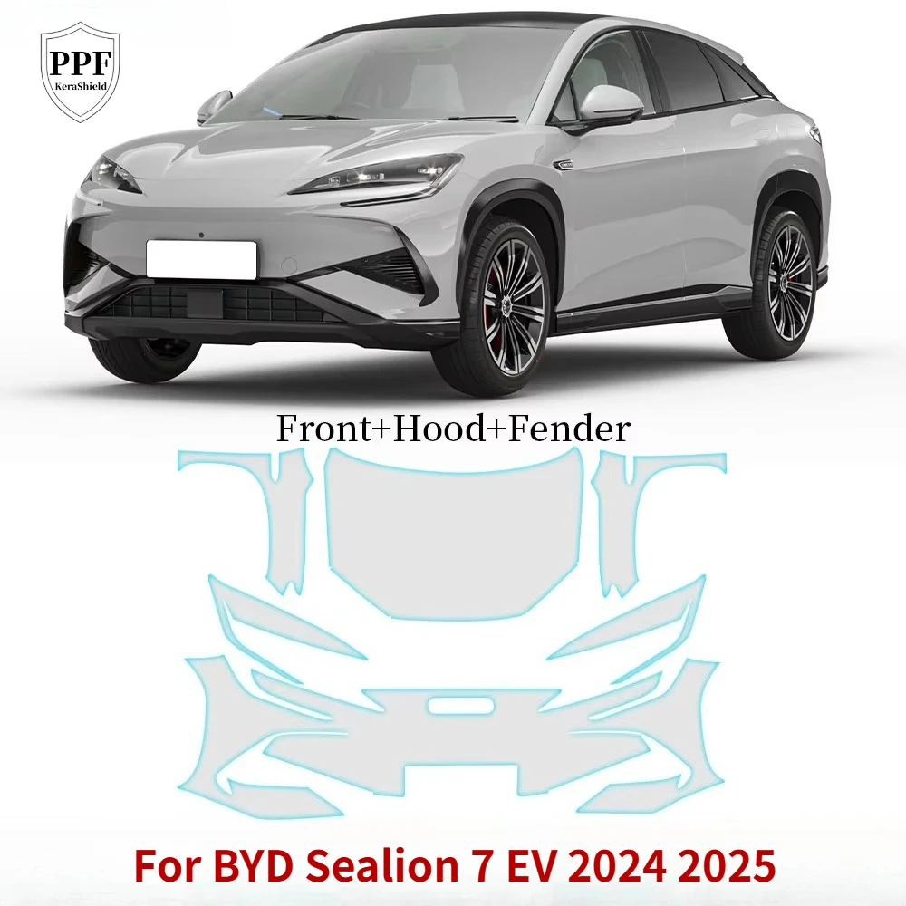 

Pre-cut PPF Matte Clear Cover FOR BYD Sealion 7 EV 2024 2025 Car TPU Paint Protection Film Anti-Scratch Resistant Repairable Bra